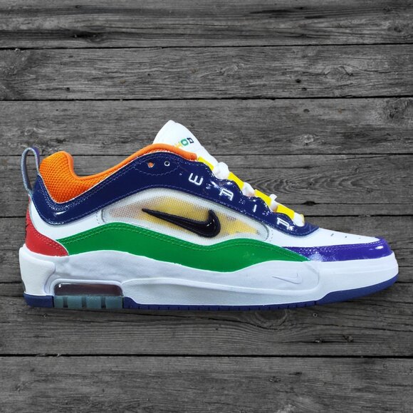 Nike SB Air Max Ishod "Billiards" Premium Shoes / University Red (BRAND NEW) - Picture 3 of 6